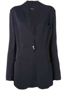 пиджак с резным подолом Giorgio Armani Vintage