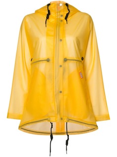виниловое прозрачное укороченное пальто Hunter