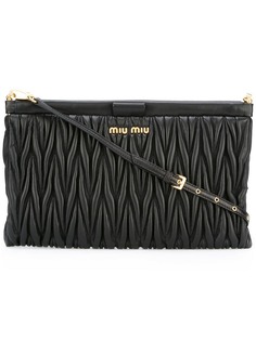 клатч с цепочкой Miu Miu