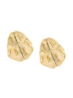 серьги 'Opyum Crocodile' Saint Laurent