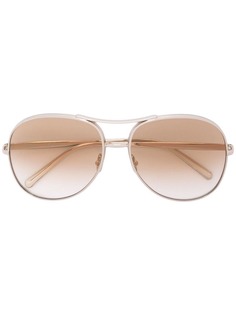 солнцезащитные очки-авиаторы Chloé Eyewear