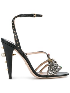 декорированные босоножки Gucci