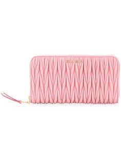 стеганый кошелек Miu Miu