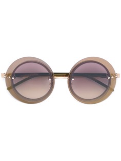 круглые солнцезащитные очки 'Loree Rodkin' Sama Eyewear