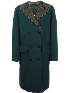 пальто со съемным шалевым воротником Jean Paul Gaultier Vintage