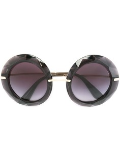 солнцезащитные очки в круглой оправе Dolce & Gabbana Eyewear