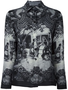 рубашка с графическим принтом Jean Paul Gaultier Vintage