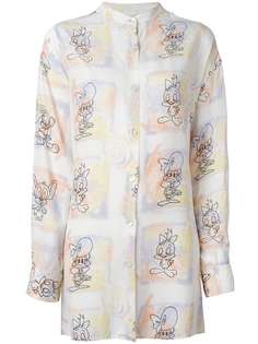 рубашка с принтом мульт-героев Jc De Castelbajac Vintage