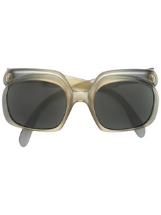 солнцезащитные очки в объемной оправе Christian Dior Vintage