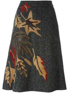 юбка с нашивками Dolce & Gabbana Vintage