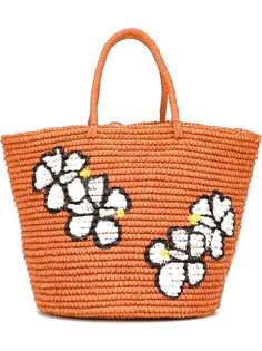 сумка-тоут с цветочным принтом Sensi Studio