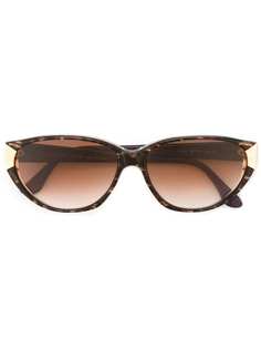 солнцезащитные очки с овальной оправой Givenchy Vintage