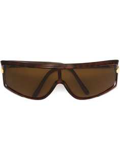 солнцезащитные очки с узором черепашьего панциря Emanuel Ungaro Vintage