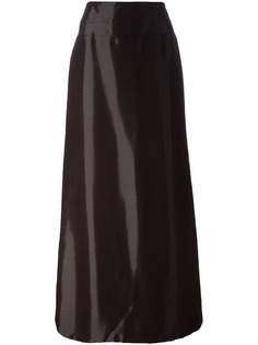 длинная юбка с отблеском Jean Louis Scherrer Vintage