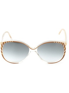 солнцезащитные очки в круглой оправе Balenciaga Vintage