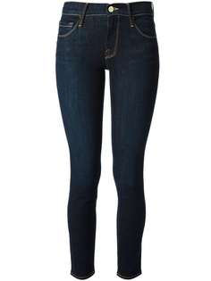 укороченные узкие джинсы Frame Denim
