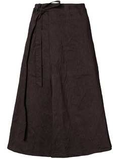 striped side tie skirt Forme D'expression