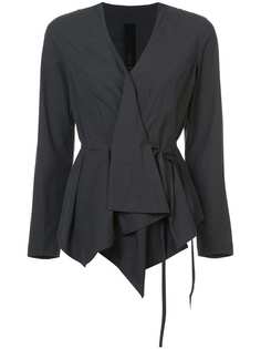 crossover front blouse Forme D'expression