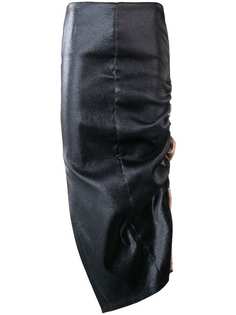 юбка дизайна "колор-блок" с драпировкой Paula Knorr