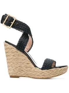 босоножки на танкетке Stuart Weitzman