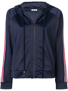 толстовка на молнии с капюшоном и принтом на спине P.A.R.O.S.H.