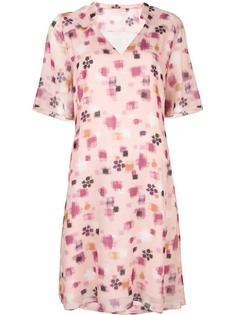 платье-миди с геометрическим принтом Kristina Ti