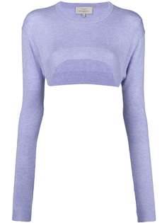 укороченный джемпер Preen By Thornton Bregazzi