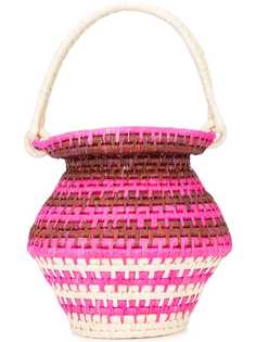 плетеная сумка-ведро Sensi Studio