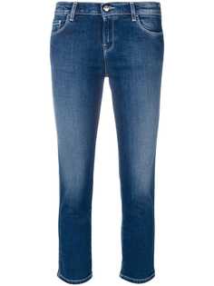 укороченные облегающие джинсы Emporio Armani