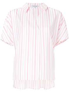 рубашка с V-образным вырезом в полоску Guild Prime