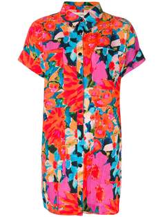 платье на пуговицах с принтом Mara Hoffman