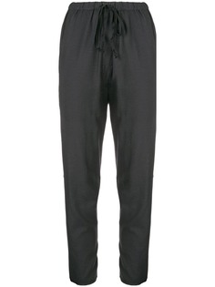 брюки узкого кроя со шнурком на талии Kristensen Du Nord