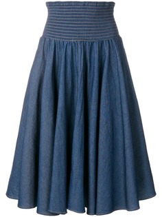 расклешенная юбка с высокой талией Julien David