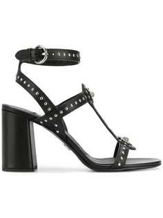 босоножки с заклепками Prada