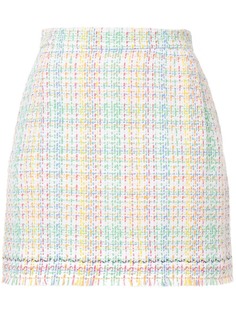 твидовая юбка в клетку Thom Browne