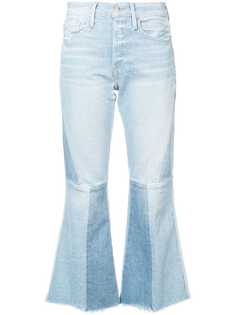 расклешенные джинсы с панельным дизайном Frame Denim