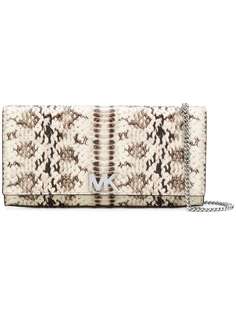 клатч 'Mott' с выделкой под змею Michael Michael Kors