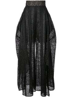 свободные брюки с драпировкой Maticevski