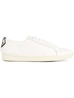 кроссовки 'Court Classic SL/01' с нашивкой с губами Saint Laurent