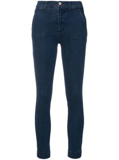 укороченные эластичные джинсы Les Copains
