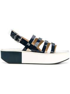 сандалии с ремешками и открытым носком Flamingos