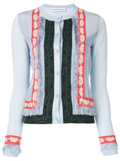 кардиган с бахромой Carven