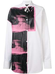 x Andy Warhol Foundation рубашка оверсайз 'Little Electric Chair' Calvin Klein 205W39nyc