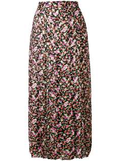 расклешенная юбка-миди с цветочным рисунком Vanessa Seward
