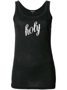 майка с принтом 'Holy' Ann Demeulemeester