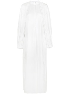 длинное платье-рубашка кроя оверсайз Jil Sander