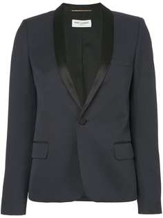 укороченный жакет фирменного кроя 'Le Smoking' Saint Laurent