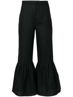 брюки с расклешенными манжетами Mara Hoffman