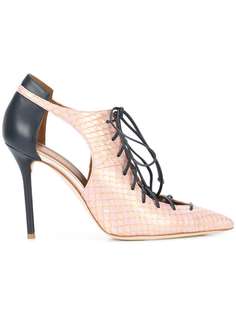 туфли-лодочки со шнуровкой Malone Souliers