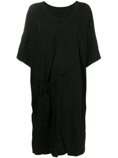 платье миди свободного кроя Yohji Yamamoto